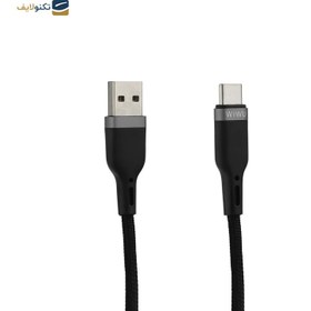 تصویر کابل تایپ سی ویوو مدل PT02 طول 1.2 متر WIWU PT02 USB-C to USB cable 1.2m