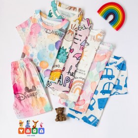 تصویر تیشرت شلوارک بچگانه - سایز 