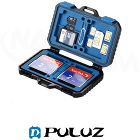 تصویر کیف رم - نگهدارنده مموری کارت پلوز - PULUZ PULUZ 27 in 1 Memory Card Case for 4CF + 8SD + 9TF + 1Card PIN + 1Standard SIM + 2Micro-SIM + 2Nano-SIM