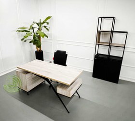 تصویر میز کارمندی دکومهر کدt709 
