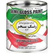 تصویر رنگ روغنی سفید نیم براق سحر کد 760 ا sahar oil based paint half glossy white sahar oil based paint half glossy white