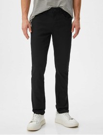 تصویر Slim Straight Fit Kot Pantolon - Chadwick Jean 