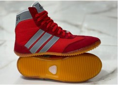 تصویر کفش کشتی آدیداس سایز بچگانه رنگ قرمز 