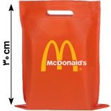 تصویر ساک دستی تبلیغاتی پارچه ای 30×20 