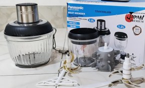 تصویر خردکن و آسیاب دوقلو پاناسونیک HM-1863 ظرفیت ۵ لیتر Panasonic Meat Grinder HM 1863