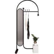 تصویر رگال لباس فلزی دکوراتیو آینه دار آترین 