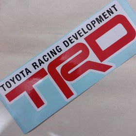 تصویر برچسب بغل تویوتا Trd toyota