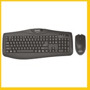 تصویر کیبورد و ماوس بی‌سیم کایزر مدل KMW822 Kiser KMW822 Keyboard and Mouse