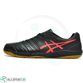 تصویر کفش فوتسال اسیکس دستاگو طرح اصلی Asics Destaque FF 2 IC Black Pink 