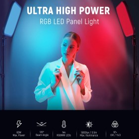 تصویر پنل نور ویدئویی NEEWER RGB168 