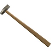 تصویر چکش دسته چوبی سر موشکی صافکاری بی رنگ مدل GM-CH89PE 