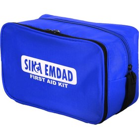 تصویر کیف کمکهای اولیه پیشرفته سینا امداد مدل AB001B مجموعه 82 عددی 