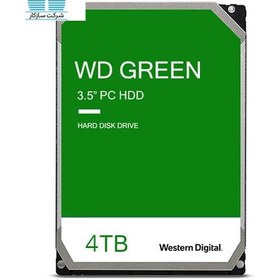 تصویر هارددیسک اینترنال وسترن دیجیتال مدل سبز WD40PURZ ظرفیت4 ترابایت هارددیسک اینترنال وسترن دیجیتال مدل سبز WD40PURZ ظرفیت4 ترابایت