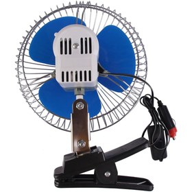 تصویر پنکه خودرویی سایز 21 سانتییمتری Demiawaking 8 Inch 12V Movable Carrier Car Oscillating Cooler Self Cooler Fan