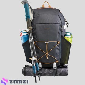 تصویر کوله پشتی کچوا 30 لیتری کوهنوردی Quechua Outdoor Backpack - 30 L - Blue - NH Arpenaz 100 