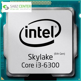 تصویر پردازنده مرکزی اینتل سری Skylake مدل Core-i3 6300 ا Intel Core-i3 6300 Skylake CPU Intel Core-i3 6300 Skylake CPU