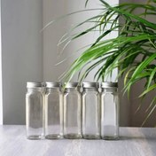 تصویر شیشه مکارتی درب فلزی 