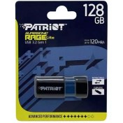 تصویر فلش 128 گیگ USB3.2 برند Patriot مدل Supersonic rage lite با سرعت 120MBs با گارانتی 