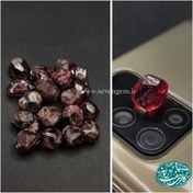 تصویر بلورهای گارنت سرخ درجه 1 (کد17) 