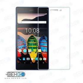 تصویر گلس تبلت lenovo tab3 710بی رنگ و شفاف یا محافظ صفحه نمایش شیشه ای تبلت Glass Screen Protector Lenovo tab3 710 