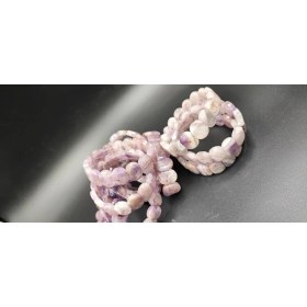 تصویر دستبند سنگ آمیتیست کد 907 