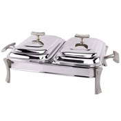 تصویر ‫سوفله دوبل 1/5×2 لیتر اوندا نقره اى‬‏ برند ریجنت REGENT 