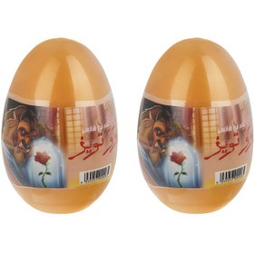 تصویر تخم مرغ شانسی وو تویز مدل دیو و دلبر مجموعه 2 عددی 