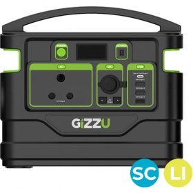 تصویر پاور استیشن قابل حمل گیزو مدل GPS500 ظرفیت ۵۱۸ وات ساعت 