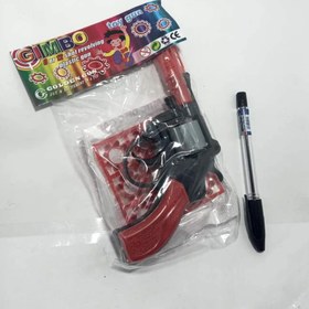 تصویر تفنگ هشت تیر طرقه ای اسباب بازی ( هفت تیر اسباب بازی ) جیمبو (ارسال رایگان بالای 450 خرید) 