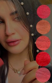 تصویر پک ۵ عددی رژلب کُره ای 