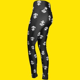 تصویر لگ طرح دار پارچه اکتیو وارداتی ترک آلکیم چیک Alkim Chic Legging