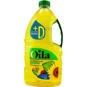 تصویر روغن پخت و پز بدون پالم 1800 گرمی اویلا در بسته 8 عددی oila cooking oil without palm 1800gr