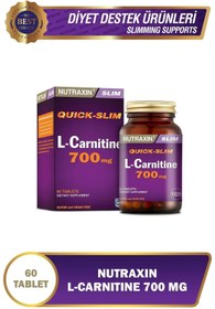 تصویر الکارنیتین ۷۰۰ میلی کرم برند Nutraxin Nutraxin Quick Slim - L-Carnitine 700 mg 60 Tablet