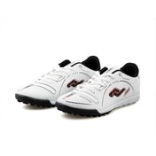 تصویر کتانی زمین چمن Jump اورجینال مردانه جامپ 4966 Men's Astroturf Field Shoes 28006-E-WHITE-RED-NAVY White 