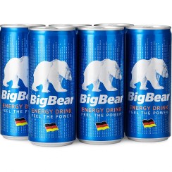 تصویر انرژی زا 250 میلی لیتری بیگ بیر - باکس 6 عددی 