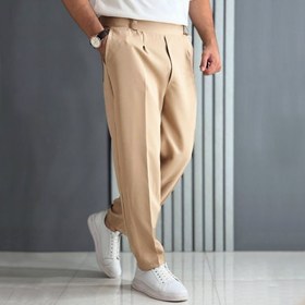 تصویر شلوار پارچه ای مازراتی مردانه رنگ مشکی 