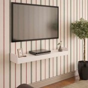 تصویر شلف دیواری زیر تلویزیون هرشاد مدل dt104 