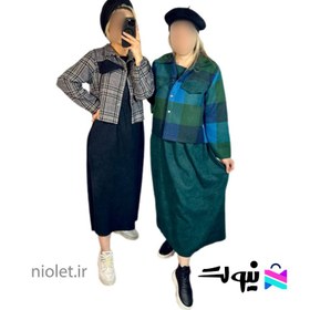 تصویر ست سارافون و کت پاییزه 3 طرح 