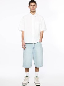 تصویر شورت و شلوارک مردانه پول اند بیر Pull & Bear اورجینال 3694501 