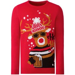 تصویر پلیور مردانه کریسمسی لیورجی 