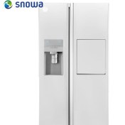 تصویر یخچال و فریزر ساید بای ساید اسنوا مدل SN8-2032 ا Snowa SN8-2032 Side By Side Refrigerator Snowa SN8-2032 Side By Side Refrigerator