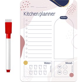 تصویر مگنت جیک جیک مدل پلنر رویخچالی کد 03 به همراه ماژیک 