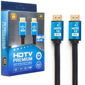 تصویر کابل hdmi 4 k- lite trip طول 1/5 