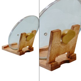 تصویر استند در قابلمه چوبی 