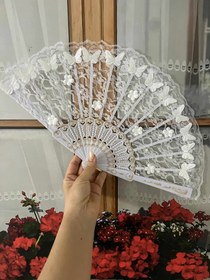 تصویر بادبزن عروس کد ۳۲۹ 