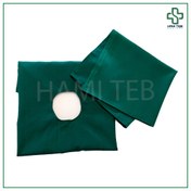 تصویر شان پارچه ای پرفوره 100*100 دو لا 