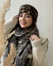 تصویر هدبند روسی پلنگی 119468 