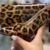 تصویر ست کیف و کفش پلنگی مجلسی زنانه کد ۵۱ 