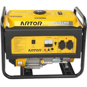 تصویر موتور برق بنزینی آرتور 3 کیلووات هندلی مدل R5500 R5500 Artor Gasoline Generator