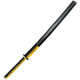 تصویر شمشیر سامورایی Katana - زرد samurai katana 100cm yellow